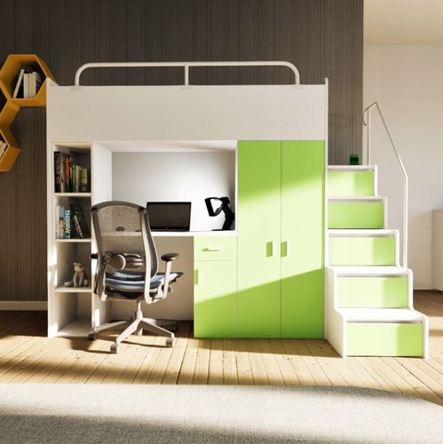 High sleeper cabin bed - sleeper,