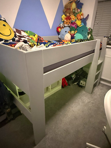 Gray wooden children - gray, children’s