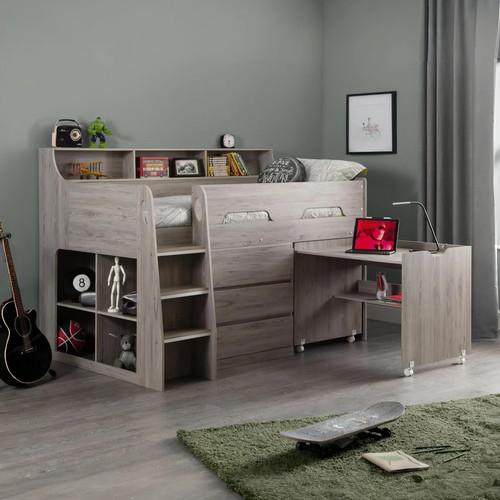 Binne single mid sleeper - binne, bed
