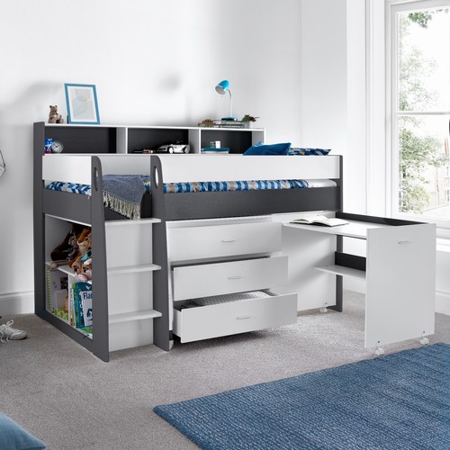 Ersa grey white wooden mid - ersa,