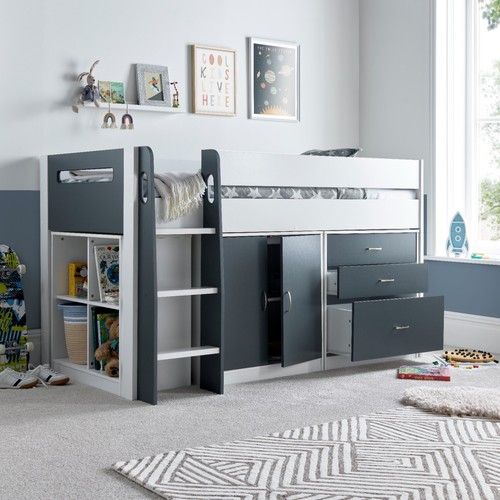 Lacy wooden mid sleeper - lacy,