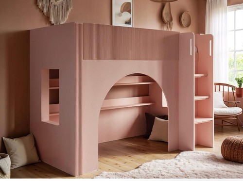 Mid sleeper cabin bed with - bed,