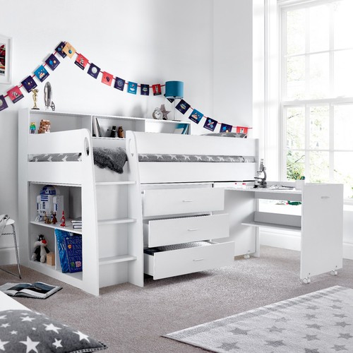 Ersa white wooden - ersa, sleeper